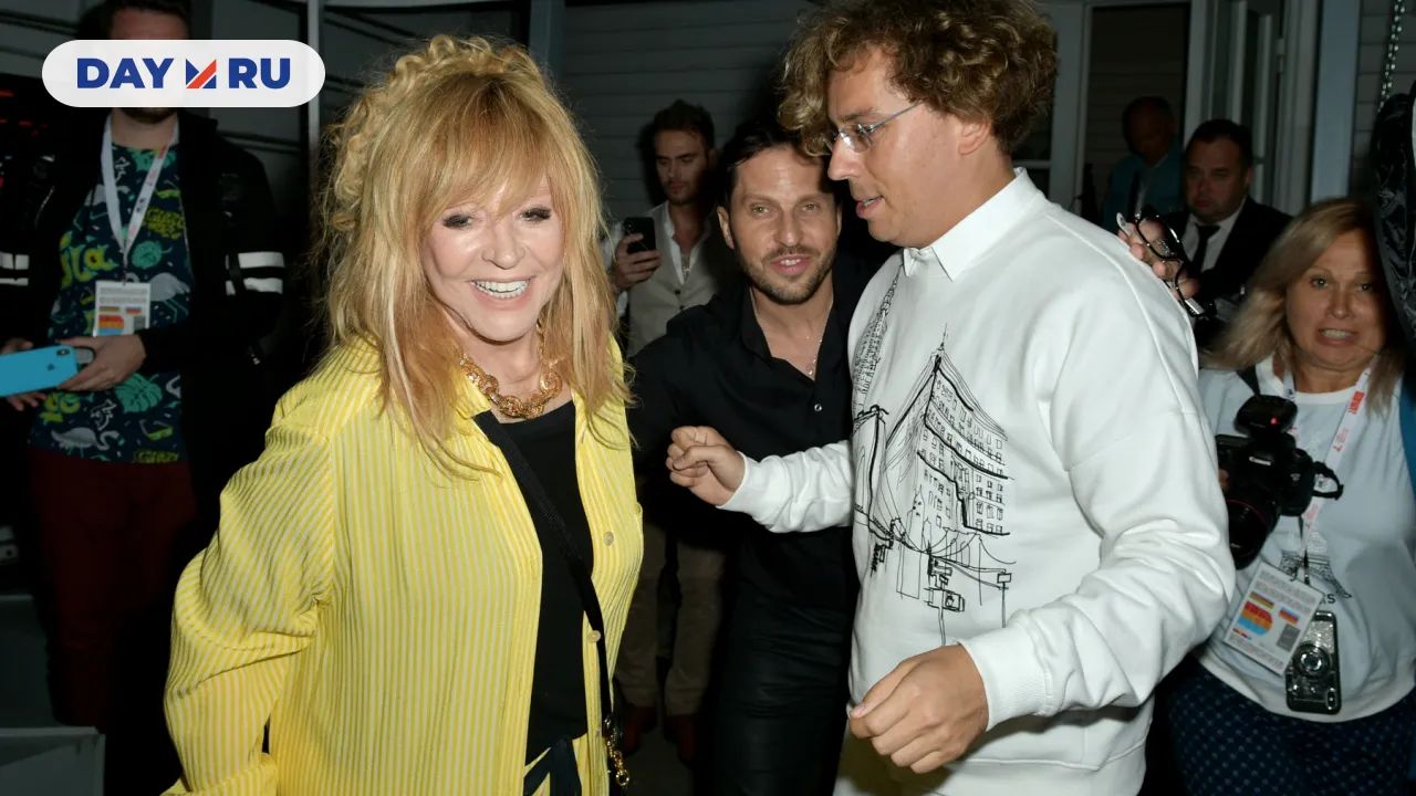 Алла Пугачёва и Максим Галкин*