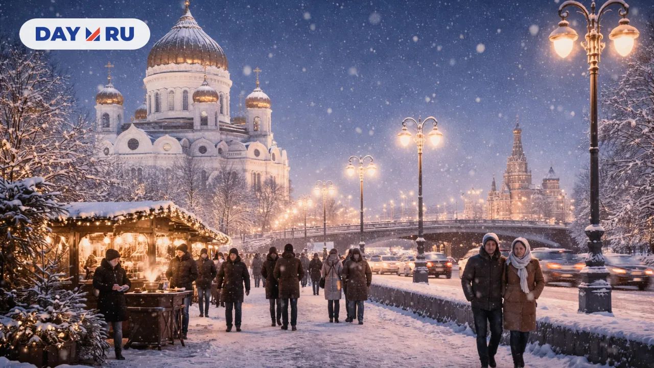 Мороз в Москве