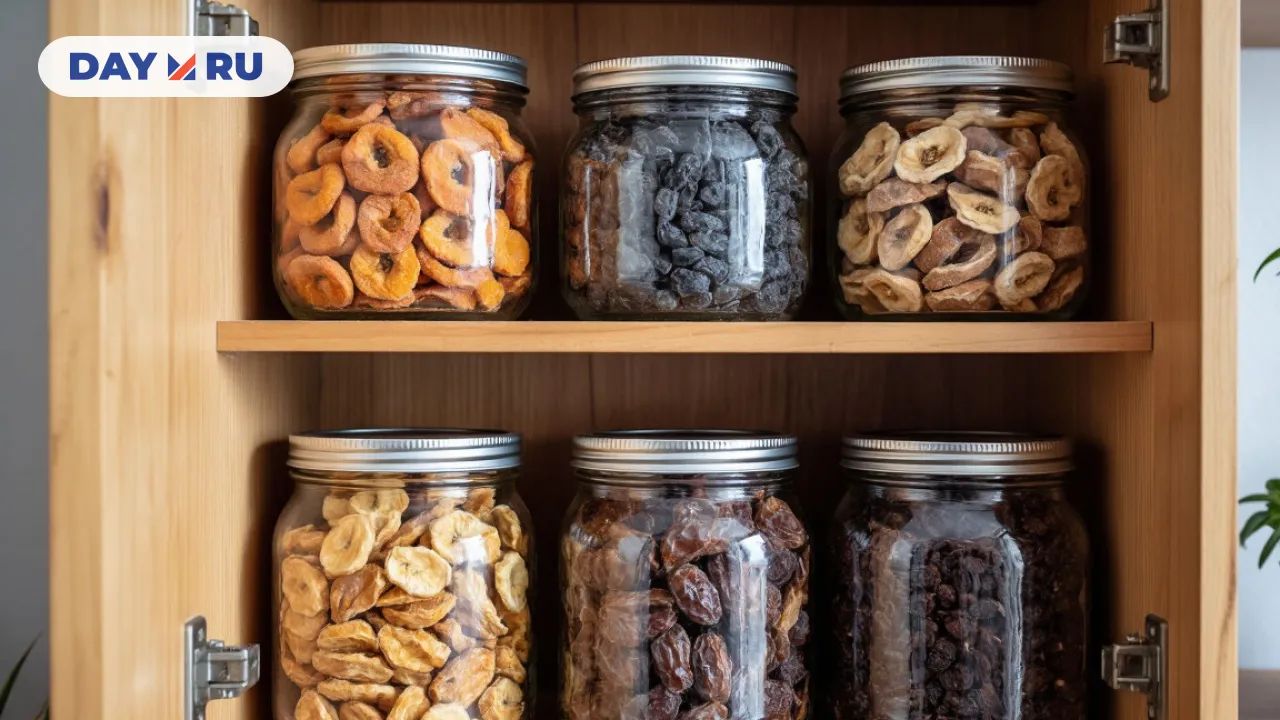 Сухофрукты и ягоды без плесени и потери аромата: раскрываем все секреты идеального хранения