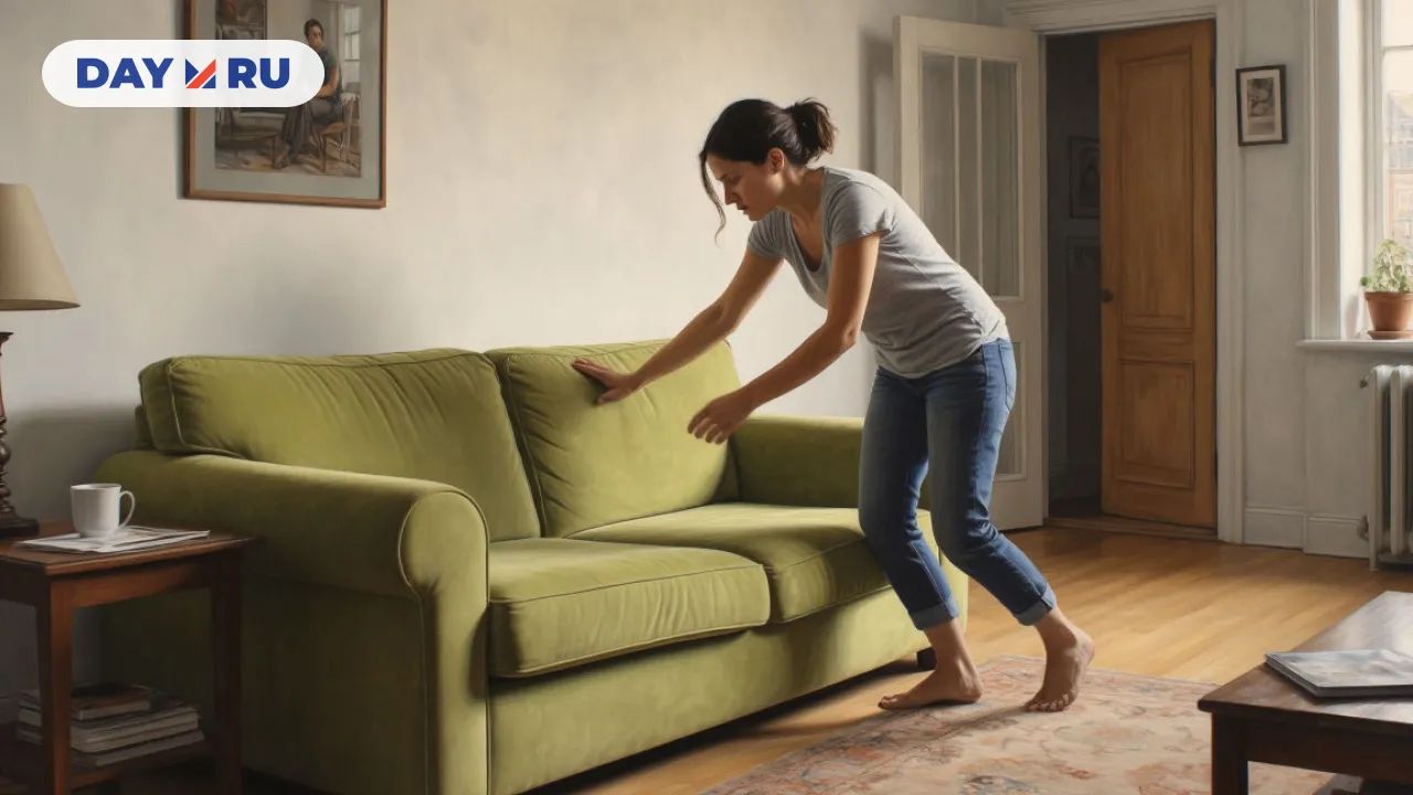 Мебель двигаю сама: мой способ не надорвать спину и справиться без мужских рук