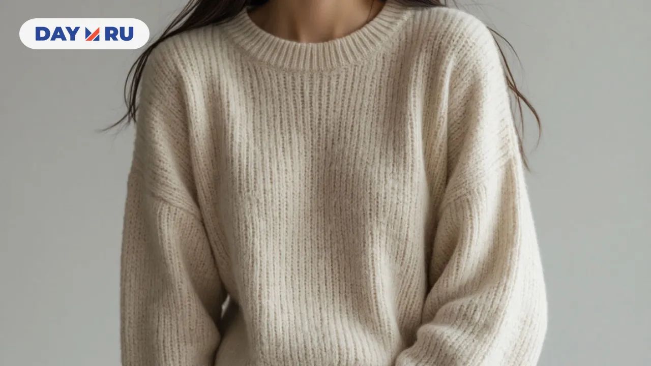 Как пёрышко! Свитер перестанет кусаться, если смягчить его домашними средствами
