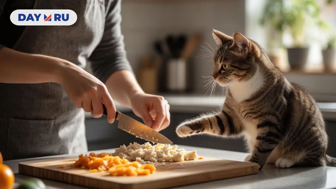 «Придумала себе развлечение»: вот почему кошки выпрашивают еду, а когда получают — воротят нос