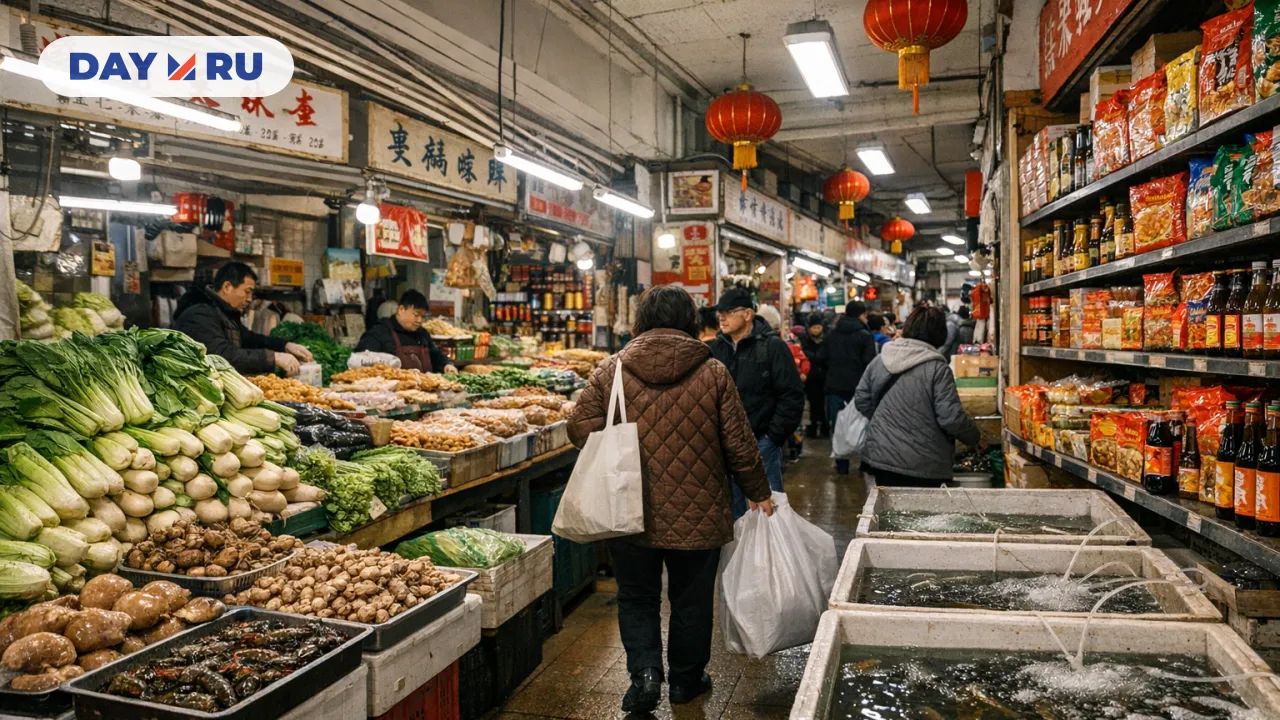 Азиатский рынок в Москве