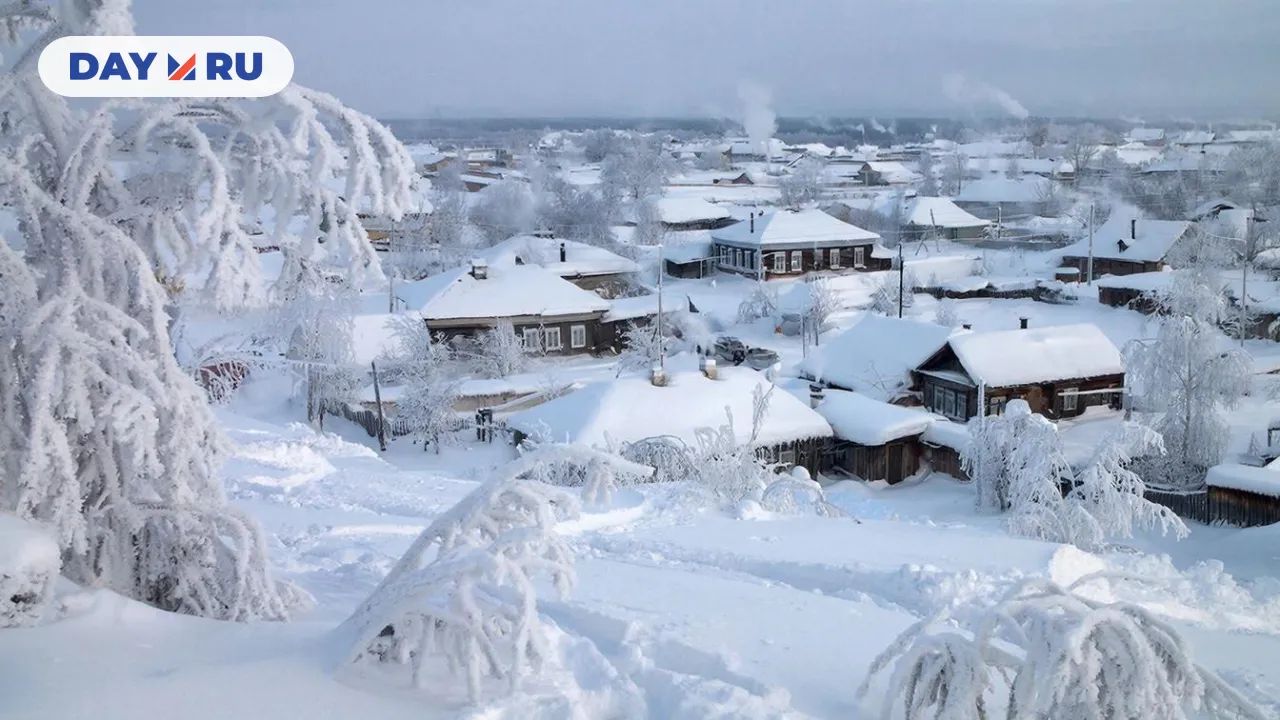 Зима, сугробы