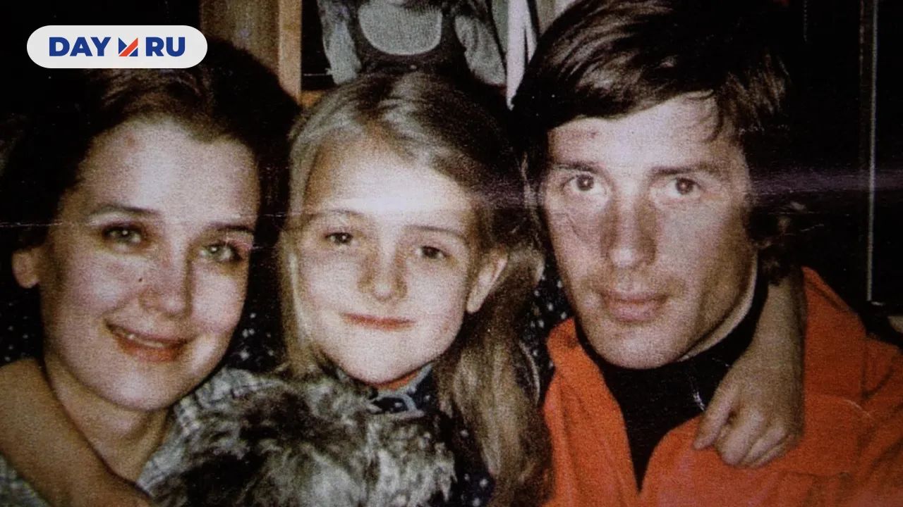 Ирина Алфёрова, Александр Абдулов и Ксения Алфёрова