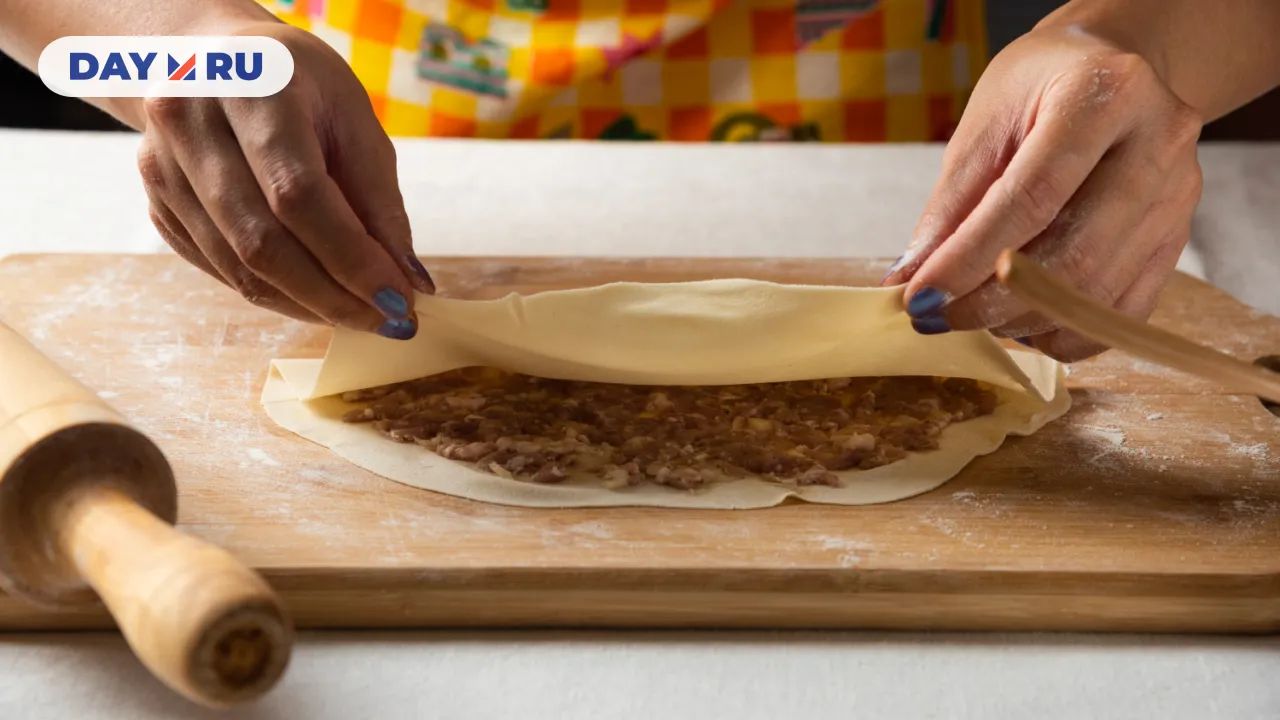 Фарш, тесто, кулинария