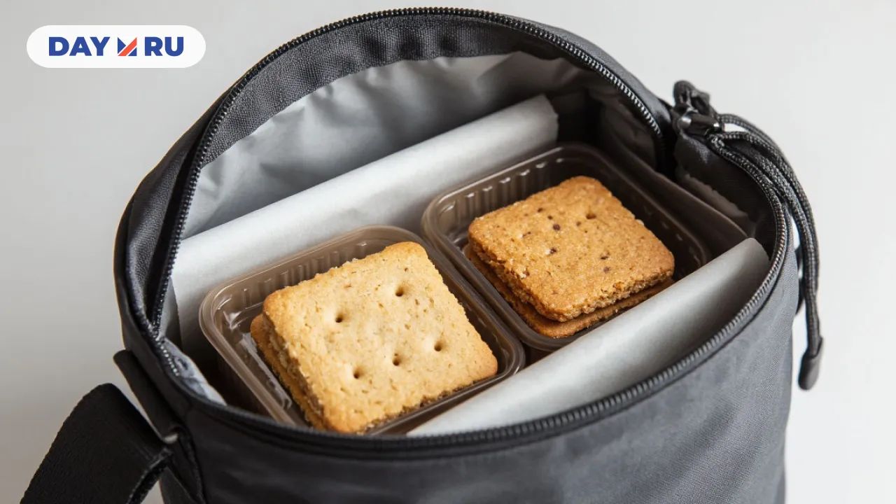 Перекус всегда свежий и хрустящий: собираю ланч-бокс ребёнку только так, и ничего не протекает