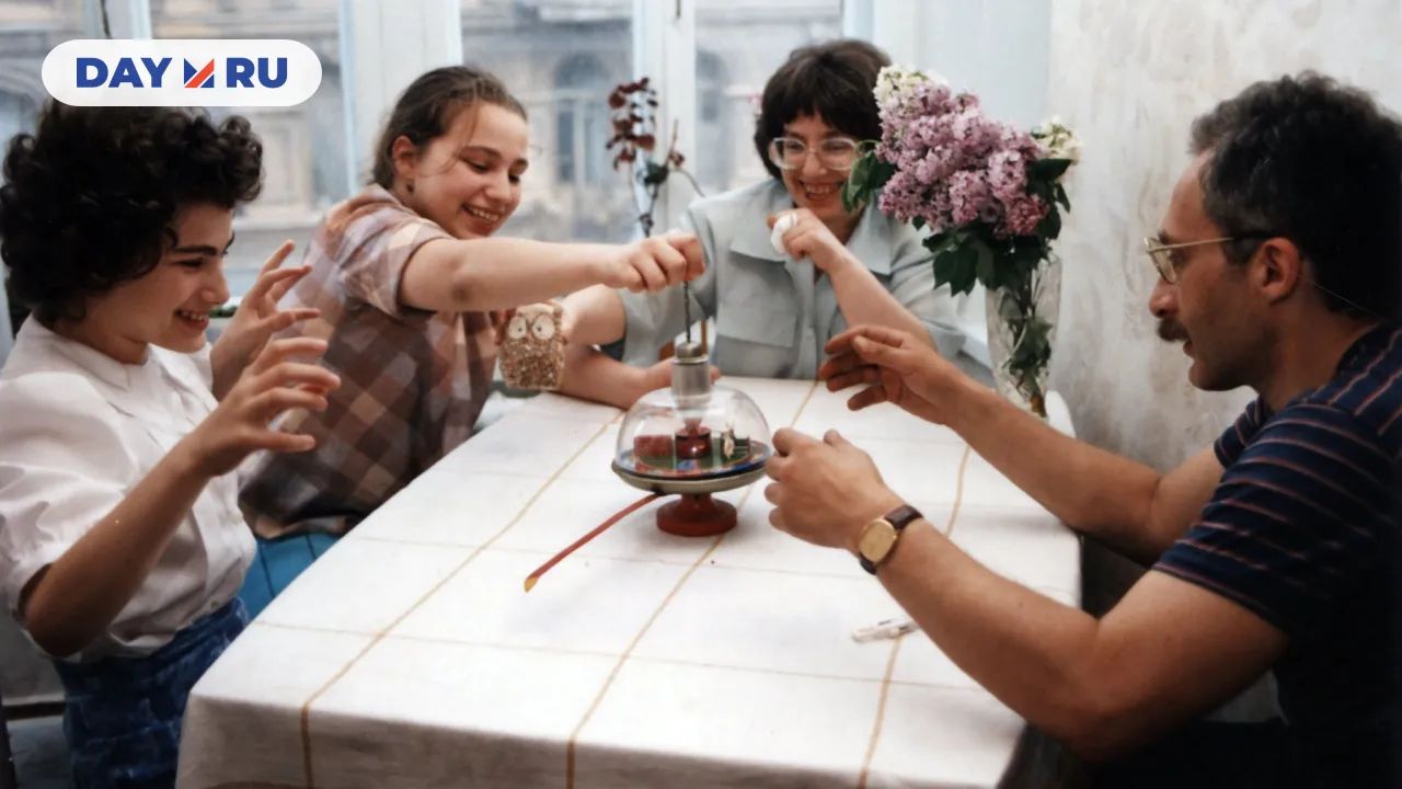 Александр Друзь с семьёй