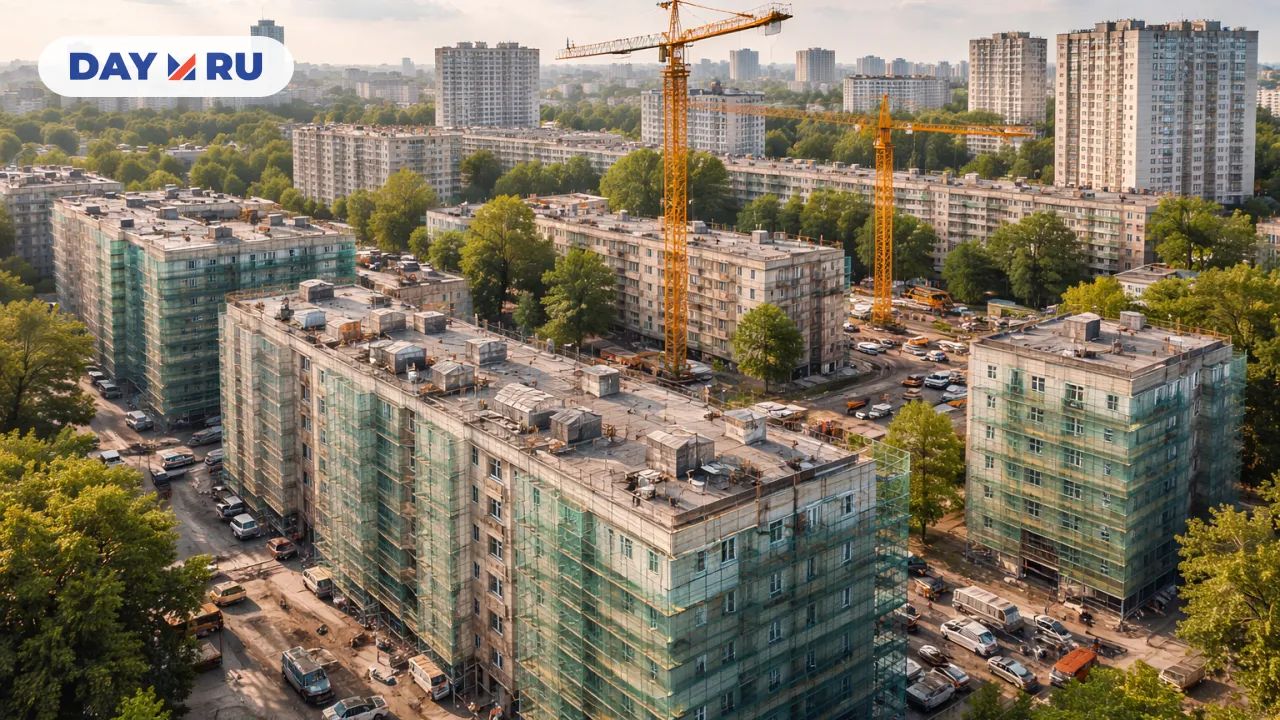 Реконструкция жилых зданий в городе