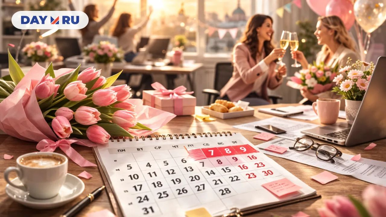 Весенний офисный праздник 