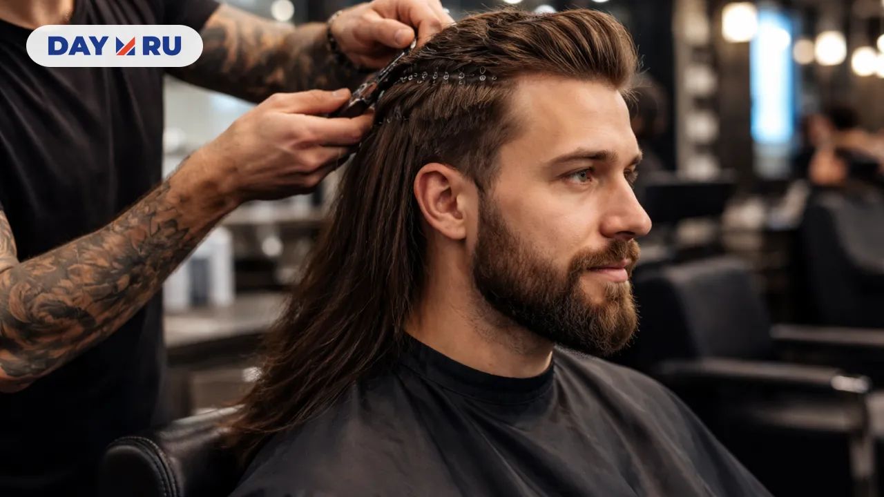  Нанесение волос на капсулы в барбершопе