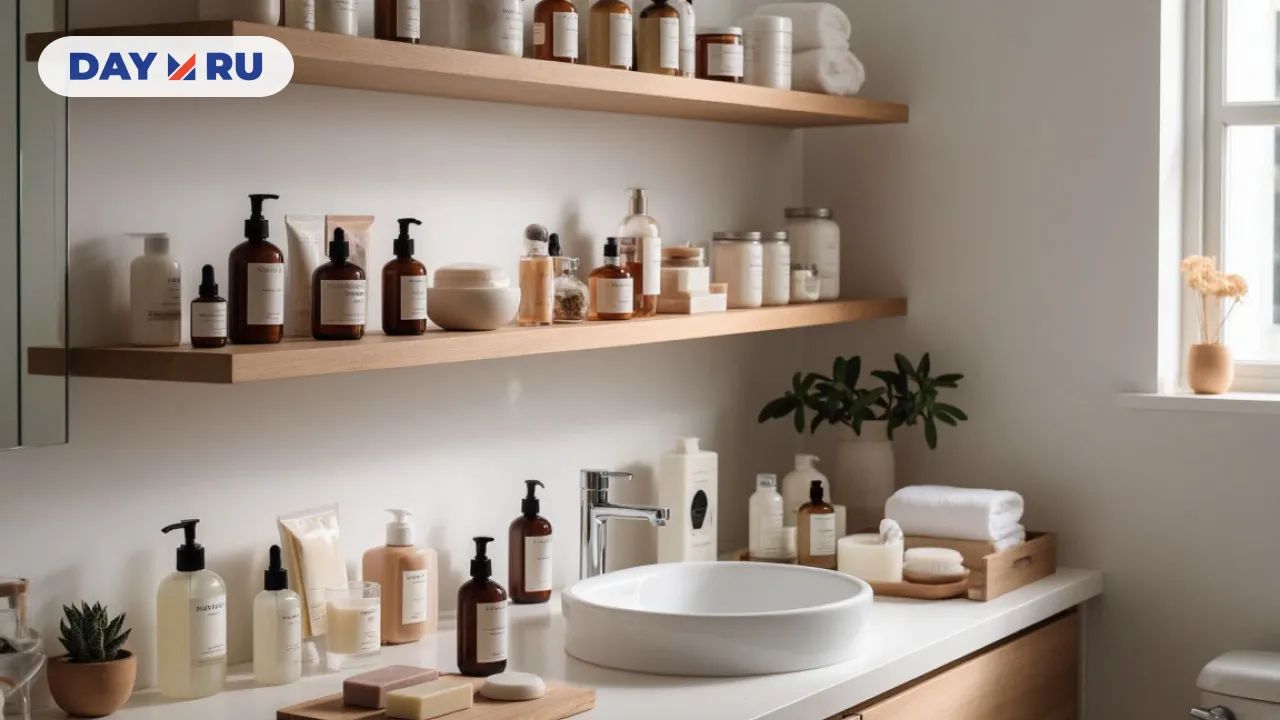 Больше не храню уходовые баночки в ванной: как я справилась с хаосом и сохранила интерьер
