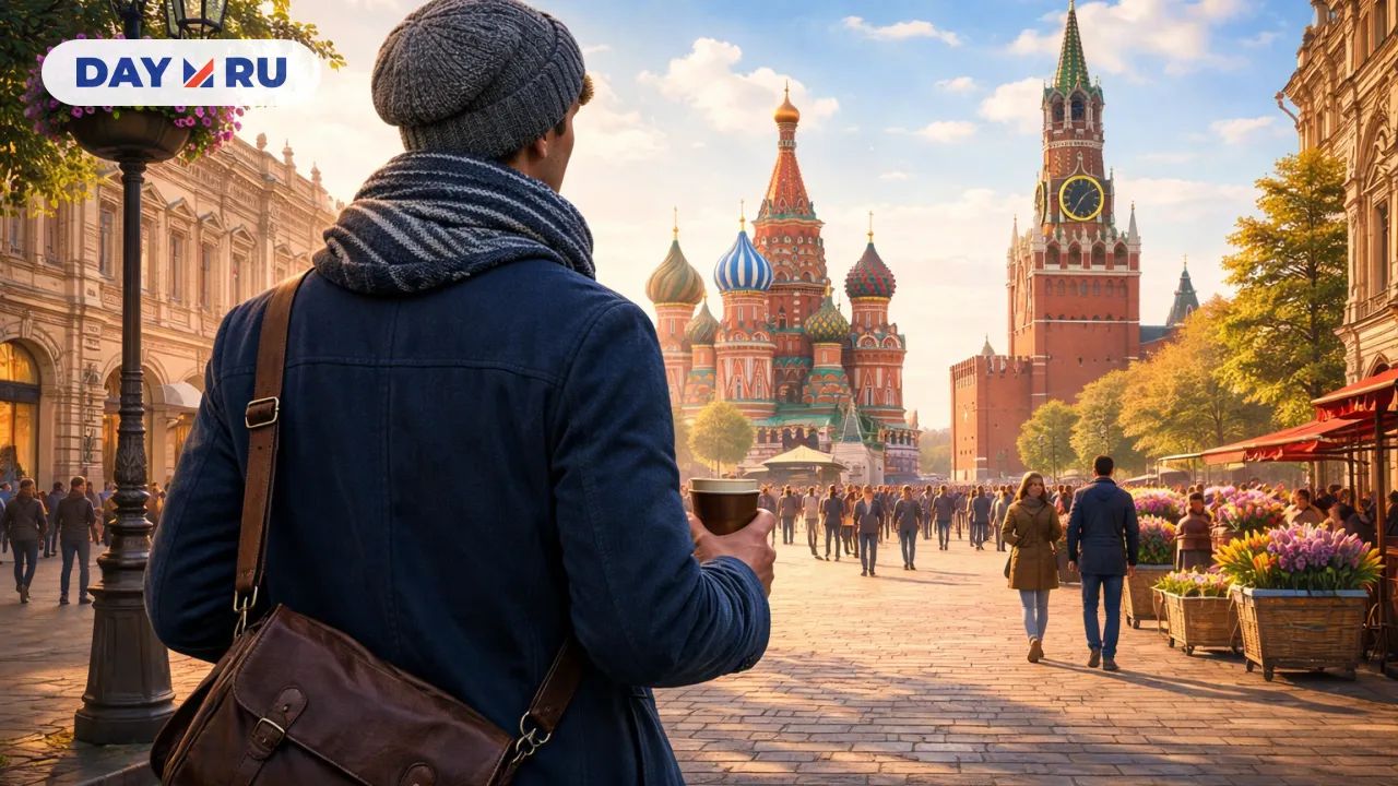Петербуржец в Москве