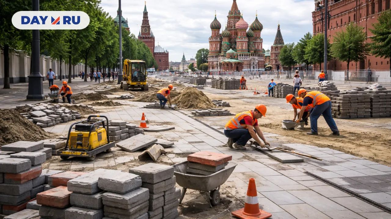 укладка тротуарной плитки