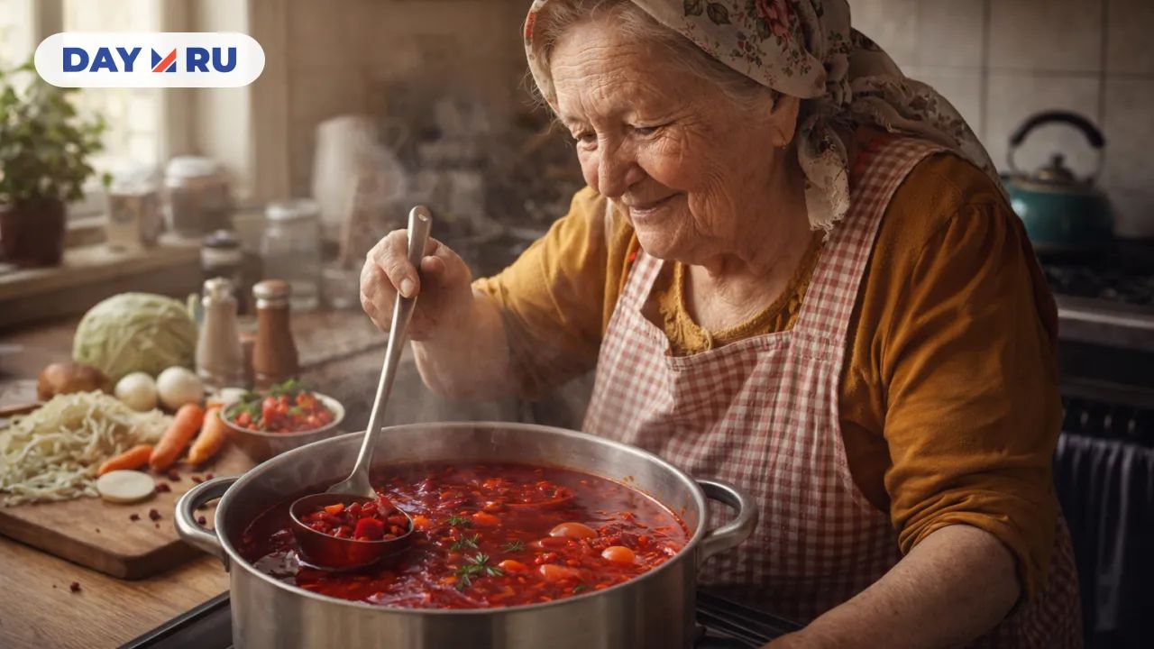 Бабушкин борщ