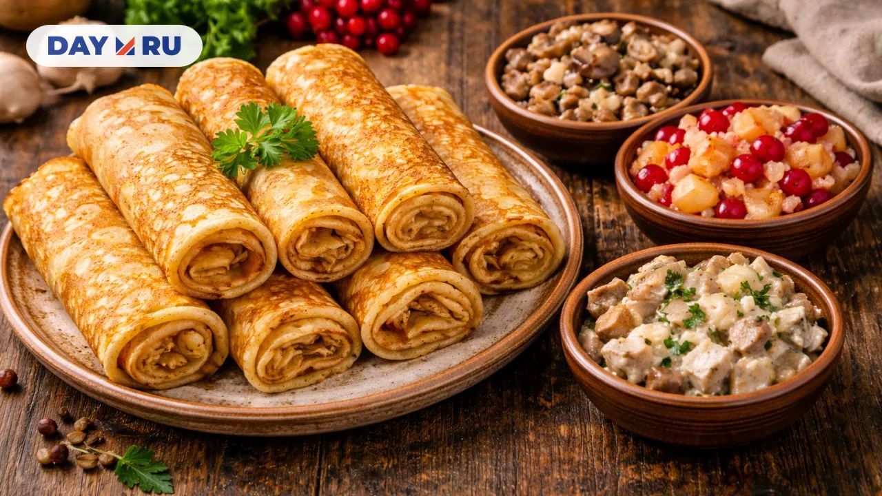 Блины, начинка