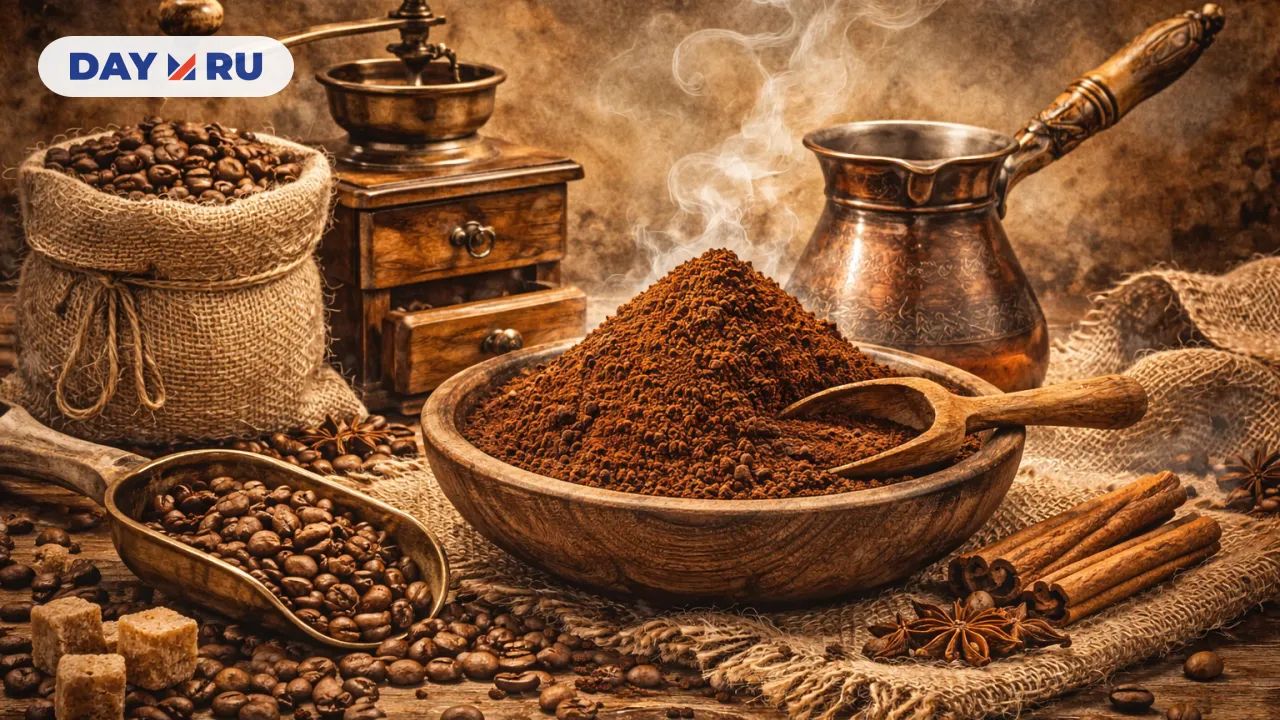 Зерновой молотый кофе