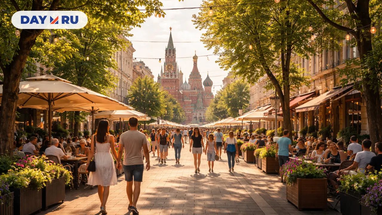 Улица в Москве