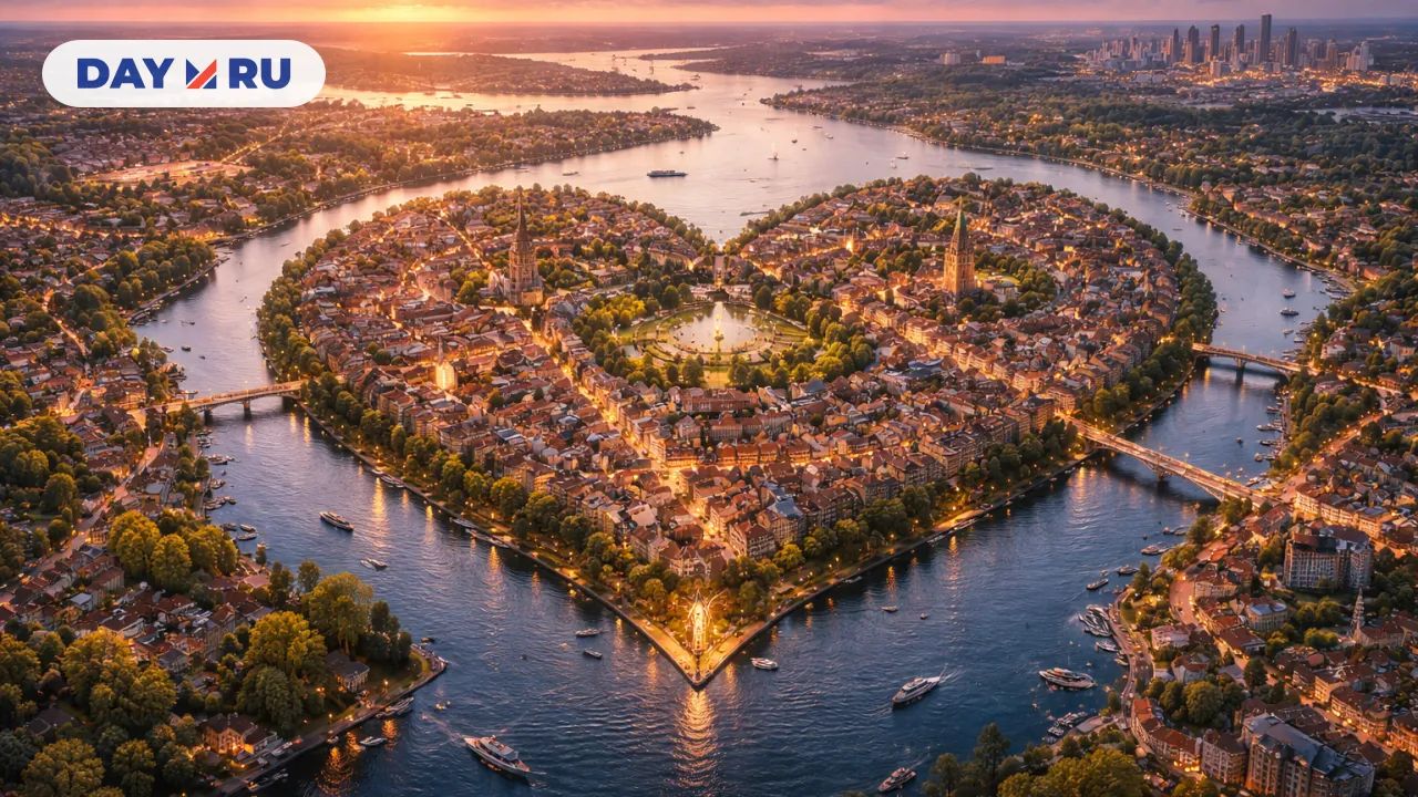 Арт изображение города