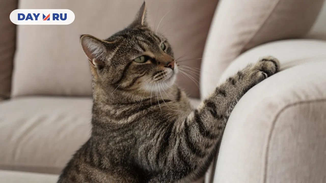 Диван или когтеточка? Как выйти из войны за мебель с котом победителем