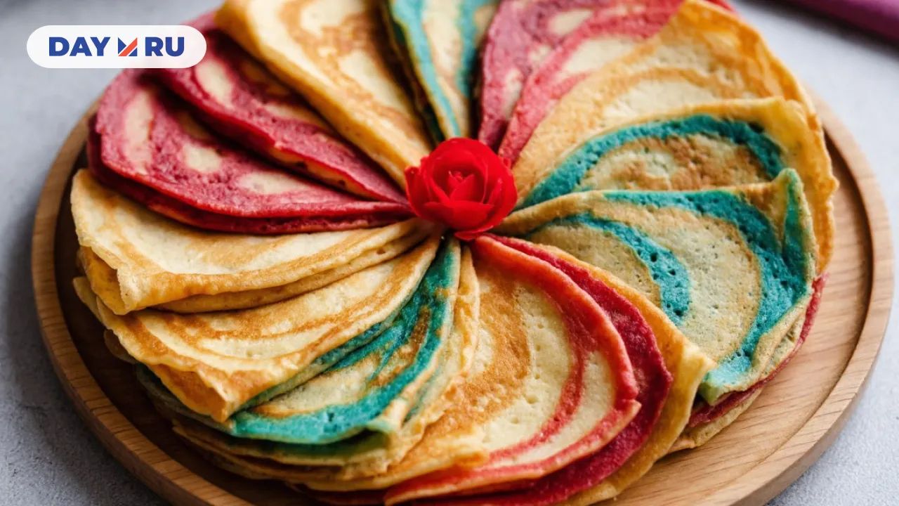 Отказалась от пищевых красителей: вот как теперь подкрашиваю тесто для блинов без химии