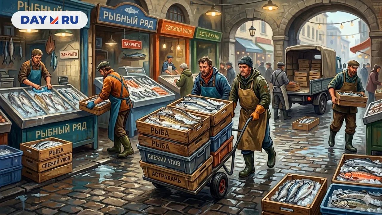 рыбный рынок