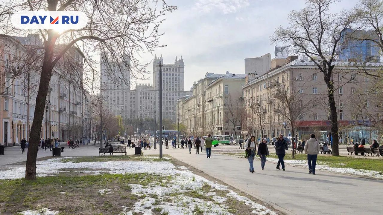 Весна в Москве