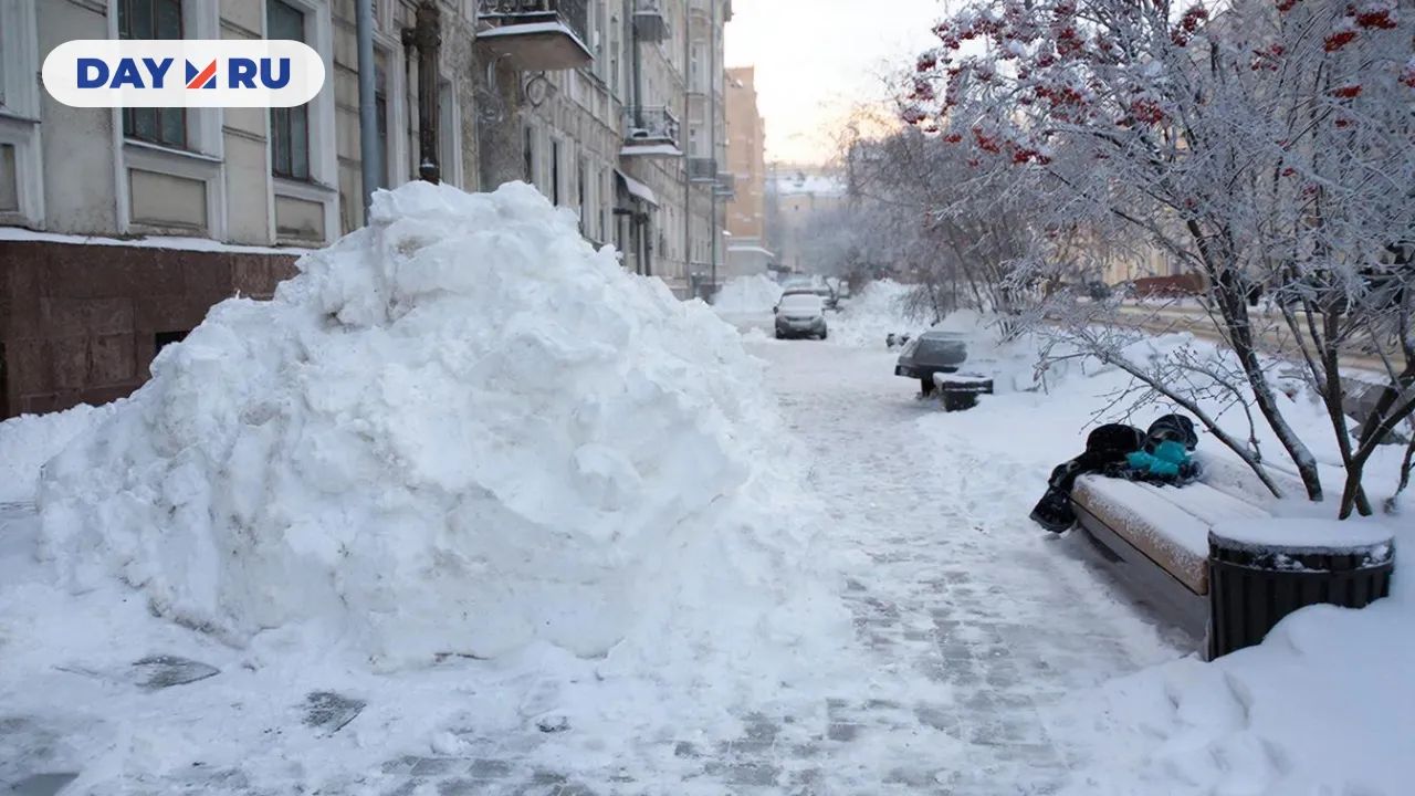 Сугроб, снег