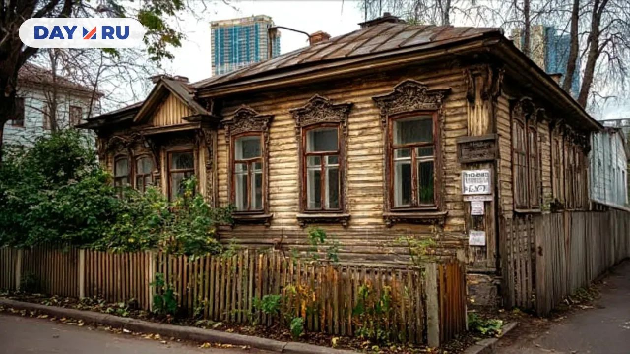 Деревянный домик