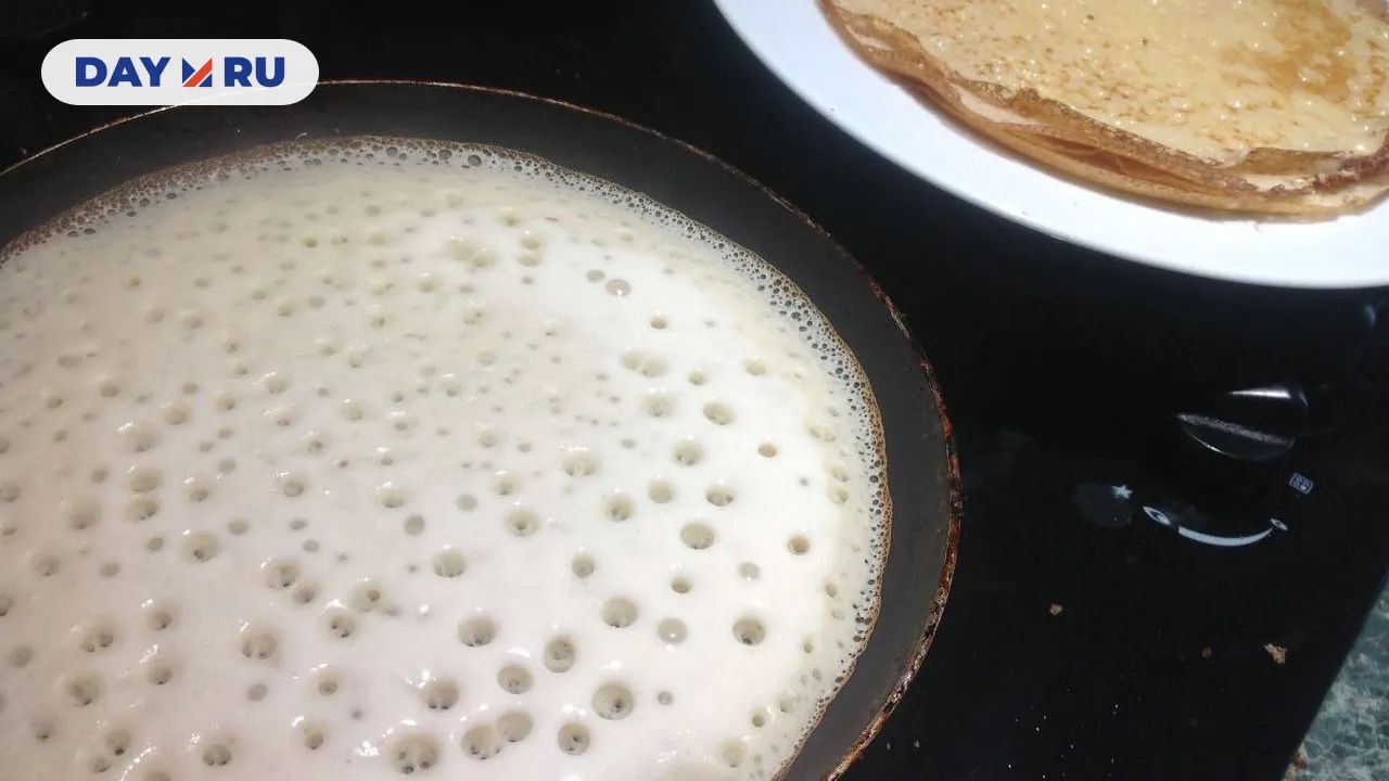 Приготовление блинчиков