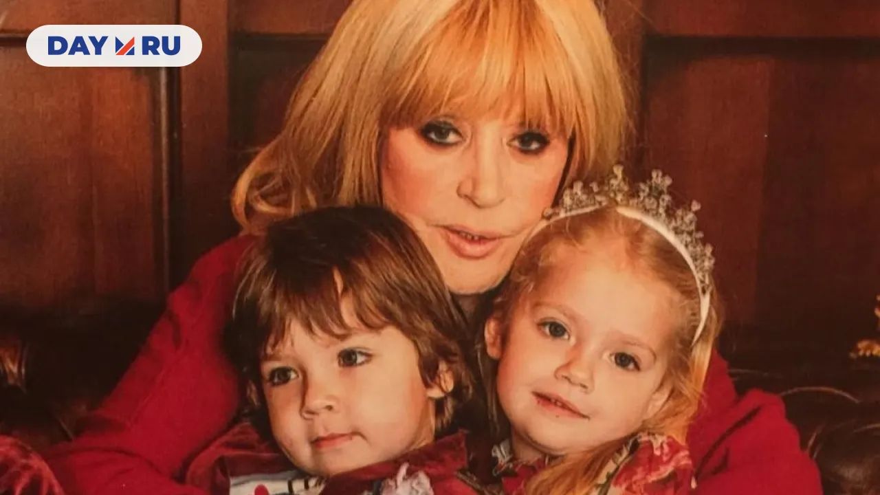 Алла Пугачёва с детьми