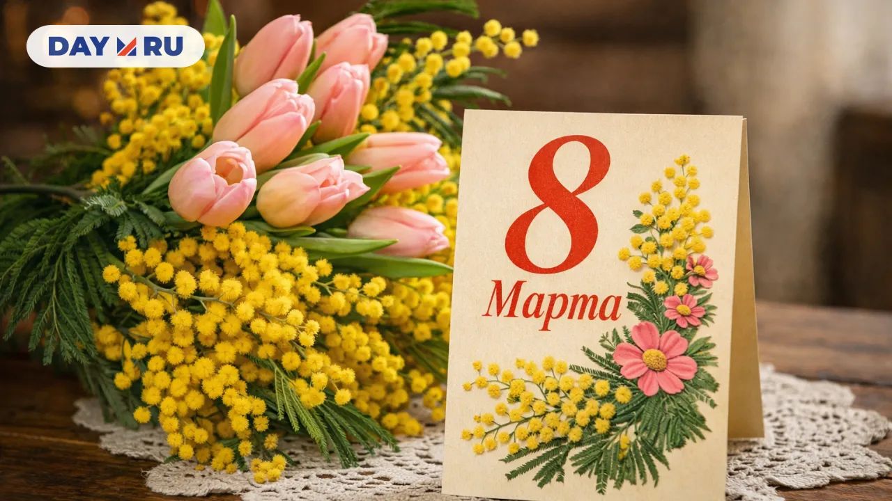 Цветы для 8 Марта