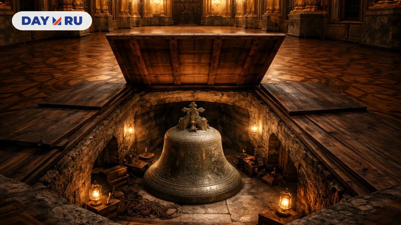 Скрытая колокольня под дворцом