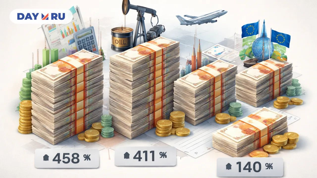 Средние зарплаты по отраслям в России