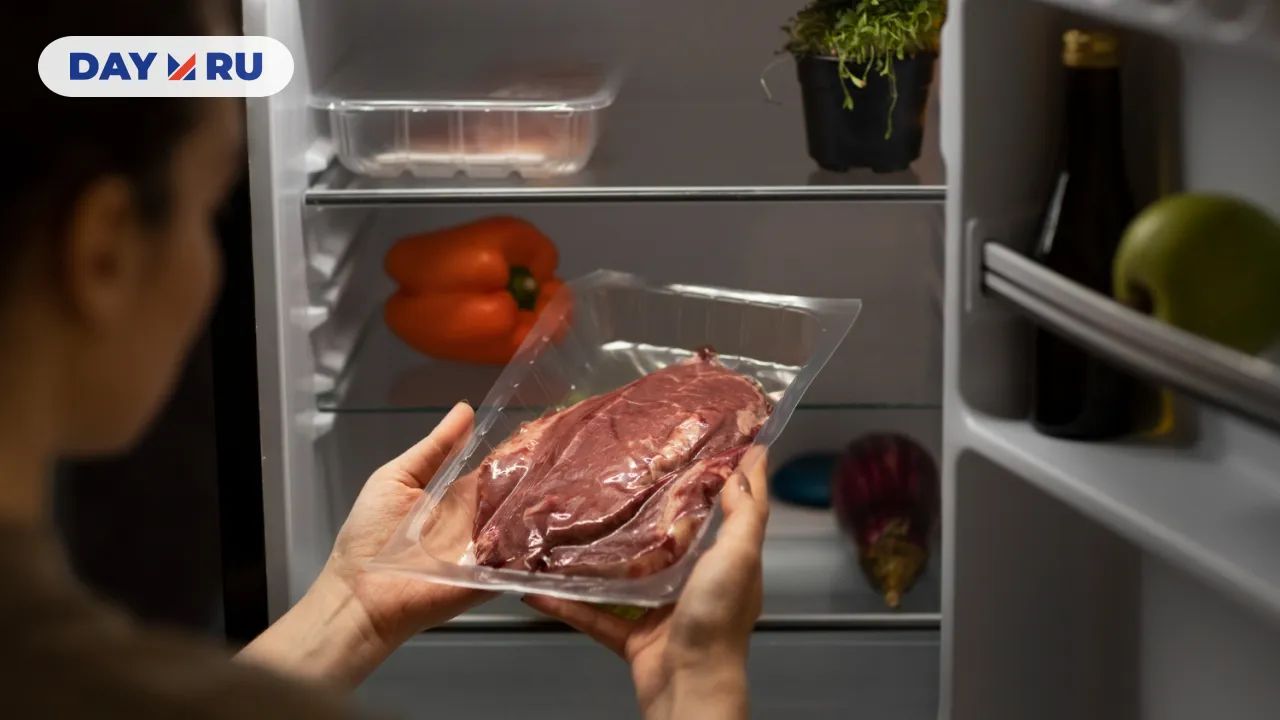 Мясо, морозилка