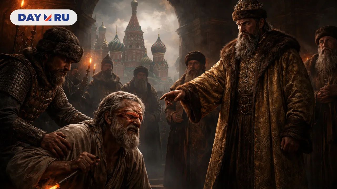 Иван Грозный приказывает ослепить архитектора