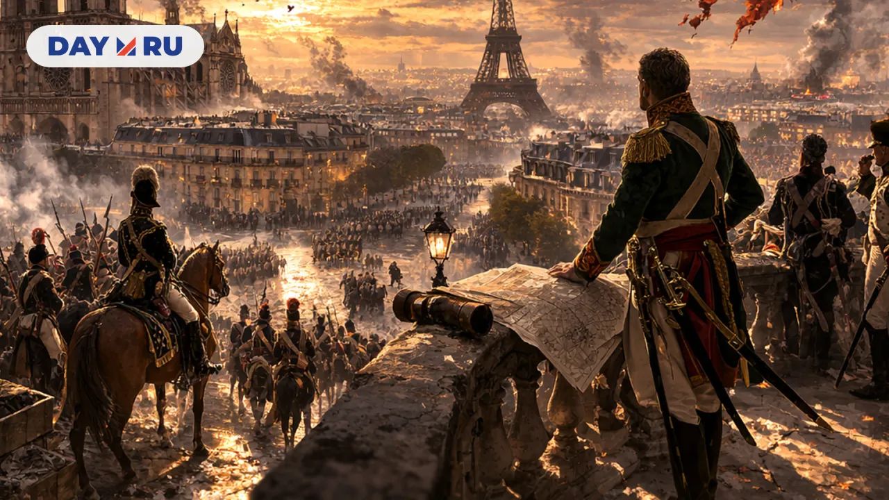 Париж 1814 года