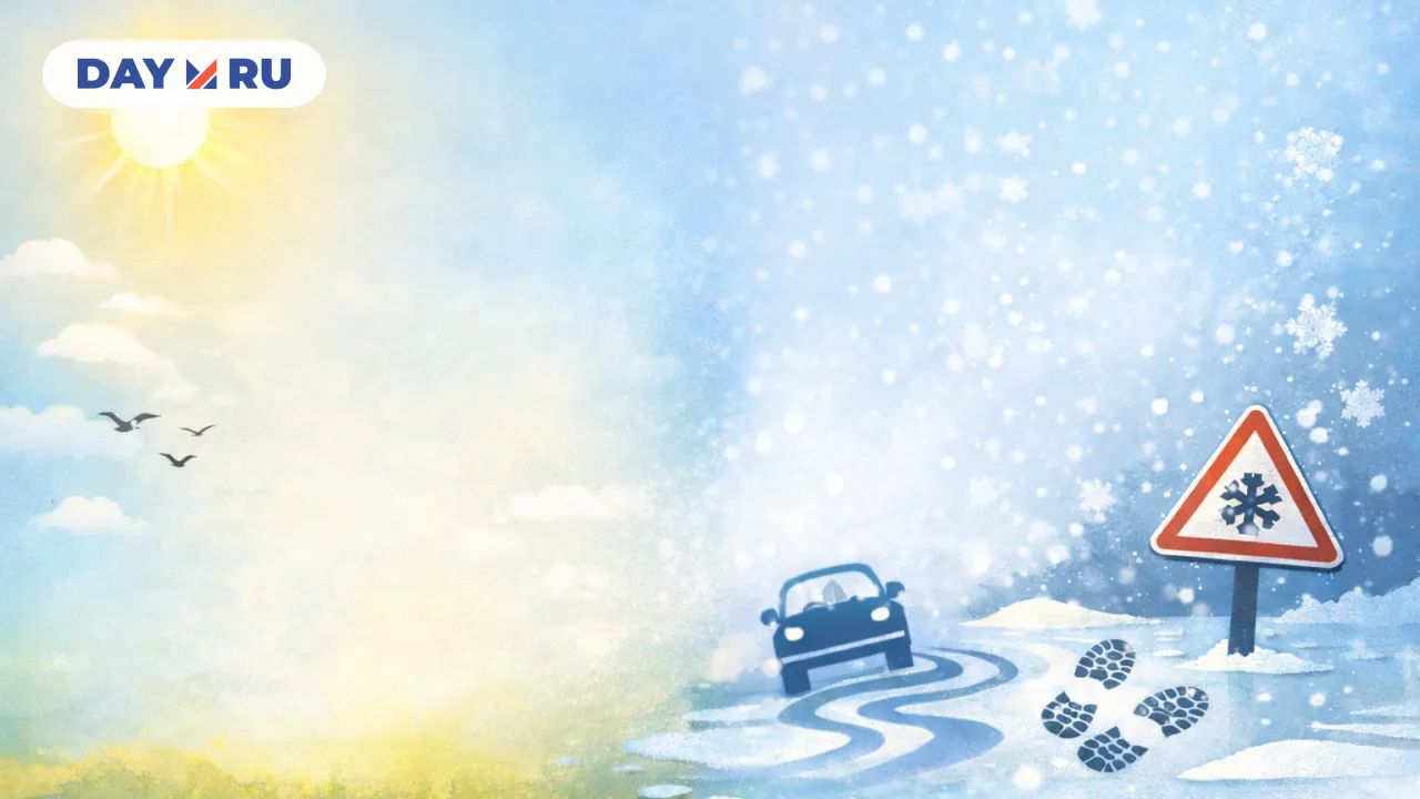 Переход между весной и зимой