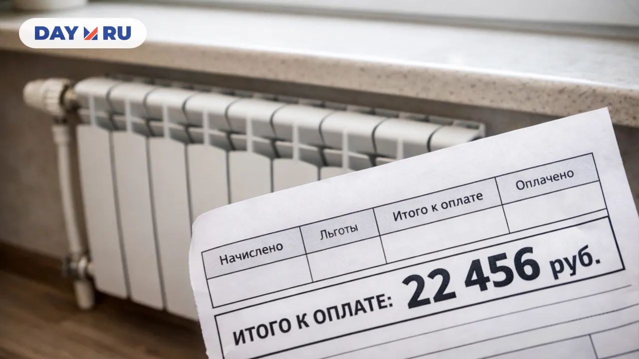 Отопление, квитанция