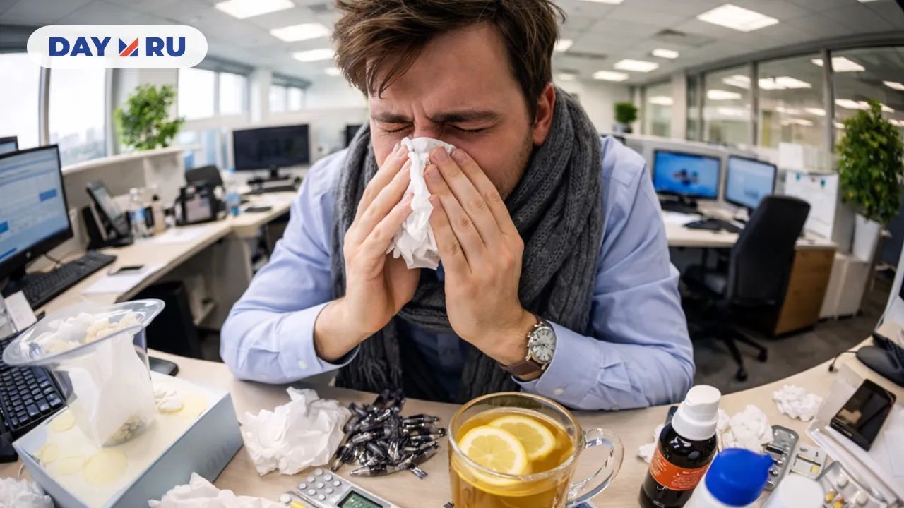 Простуда на работе