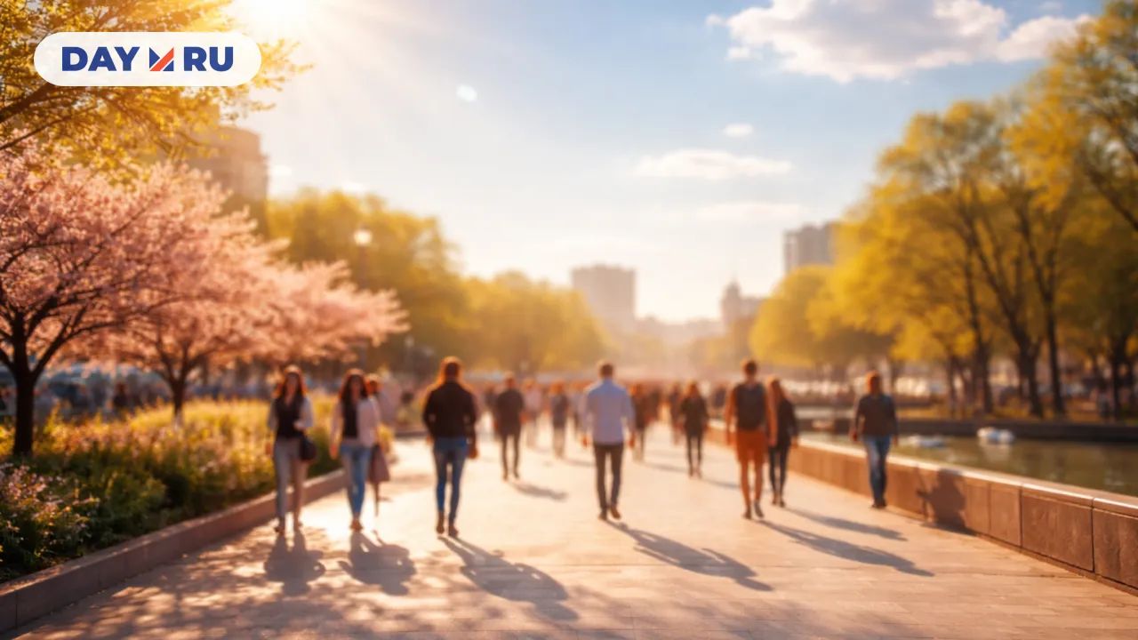 Весенний день в городе
