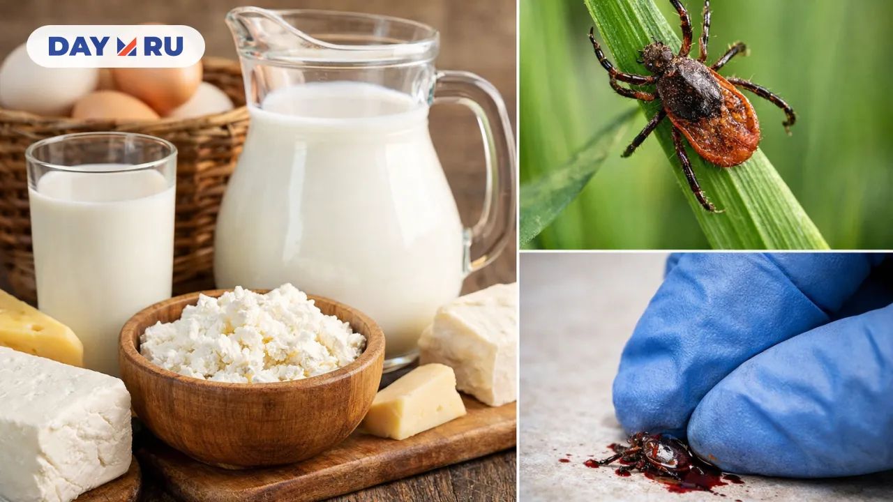 Молочные продукты и контроль за клещами