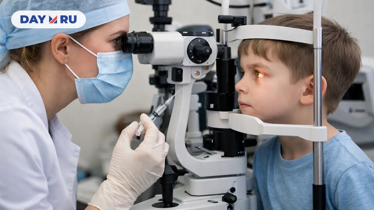 Офтальмологический осмотр ребёнка