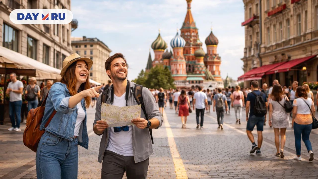 Летний день в центре Москвы