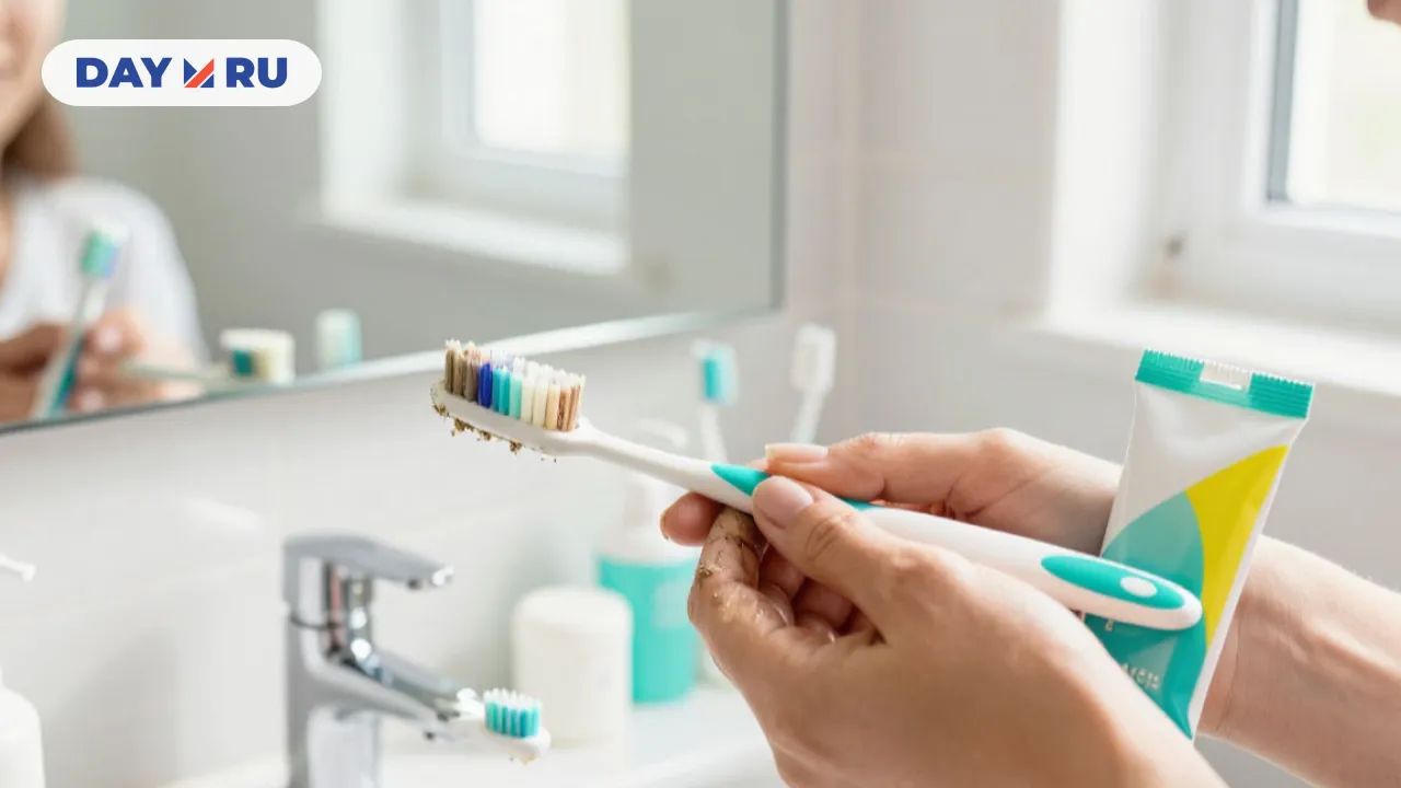 Удивилась, когда узнала сколько бактерий на моей щетке — теперь всегда обновляю её вовремя