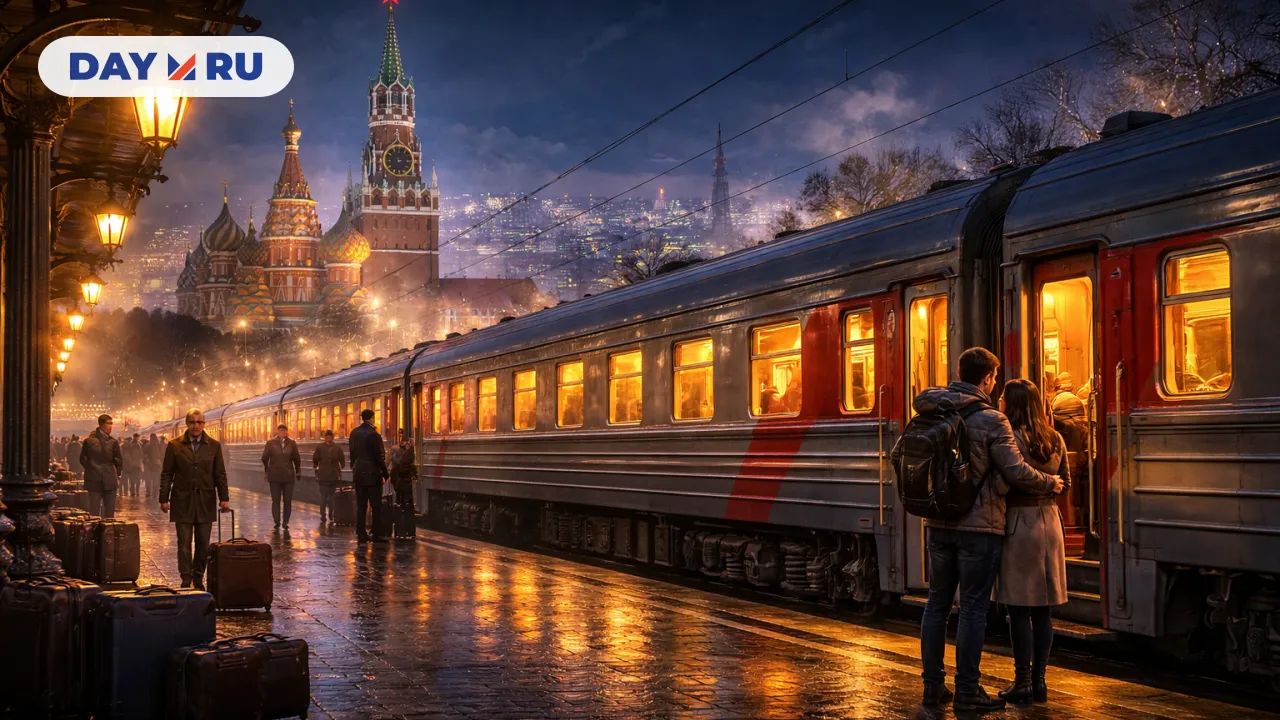 Путешествие на поезде