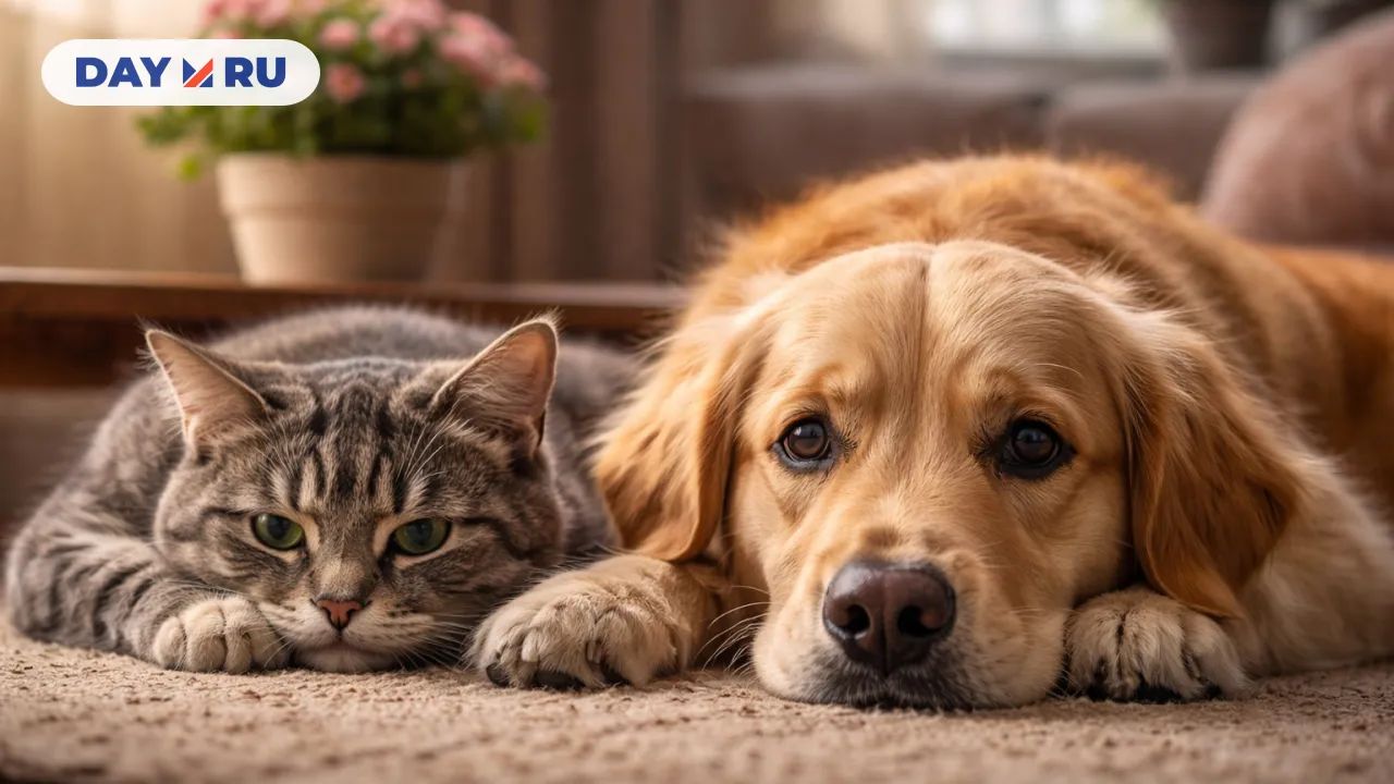 кошка, собака, расстение