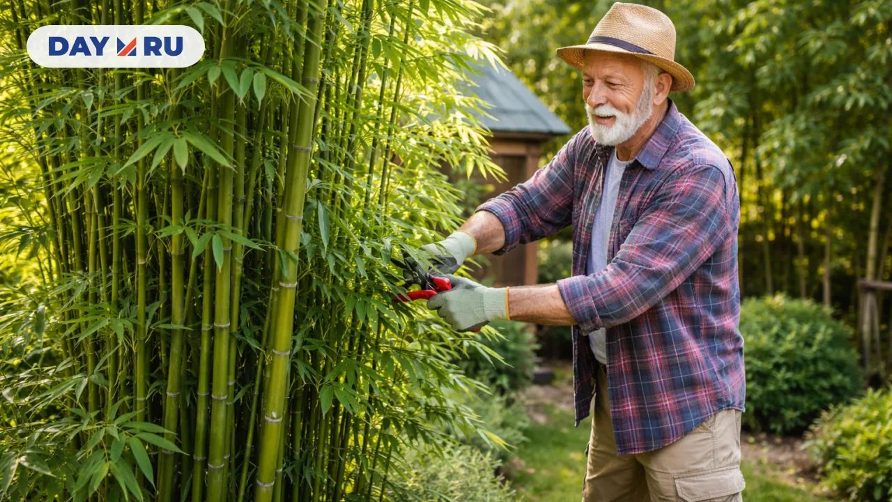 Бамбук на даче