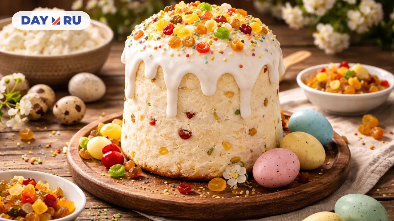 Кулич творожный