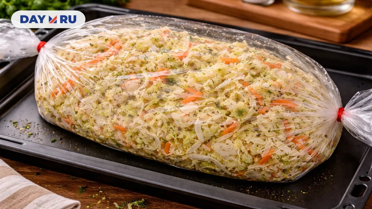 Капуста в рукаве